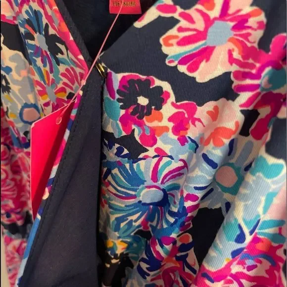 Lilly Pulitzer Dante Floral Sleeveless Jumpsuit.Size XXS - Picture 9 of 15